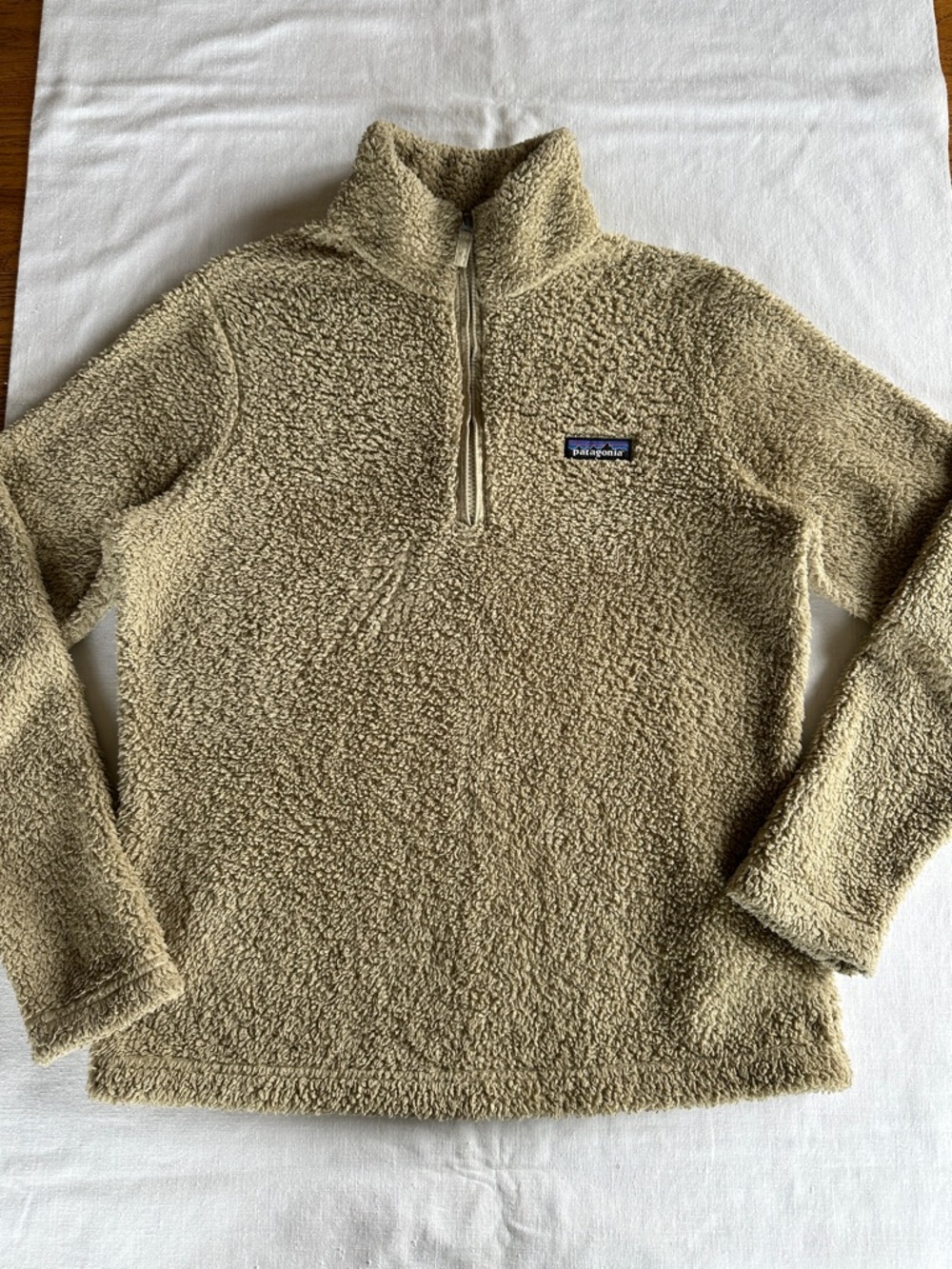 Patagonia Women's Los Gatos 1/4 Zip El Cap Khaki M